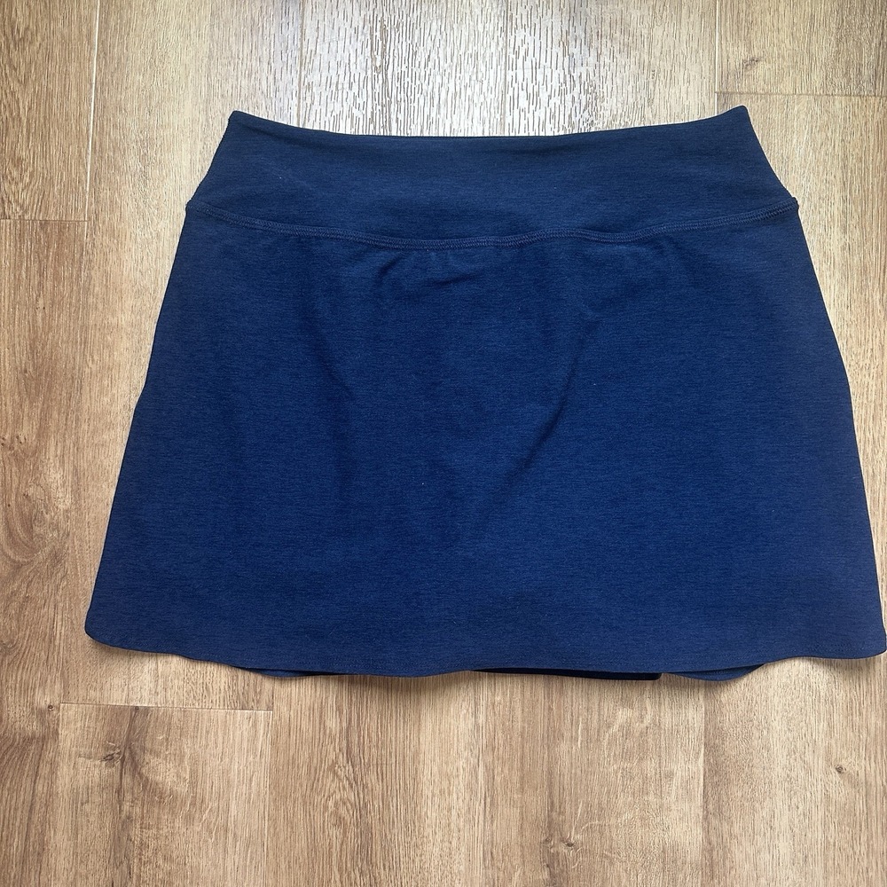 Beyond Yoga Spacedye Kickstart Skort In Navy Size‎ Medium